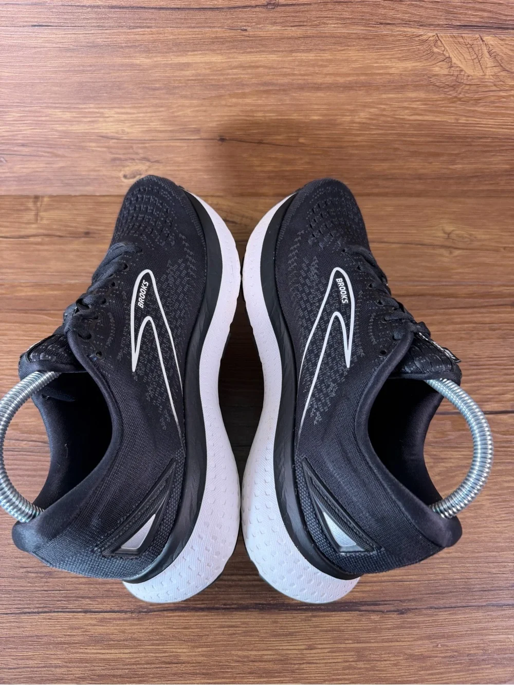 Brooks Glycerin 19 Black Running Shoes - Womens 9.5 Wide Athletic‎ Sneakers